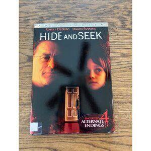 Hide And Seek 2005 DVD Action Thriller Robert De Niro Dakota Fanning Pre-Owned
